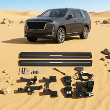 2pcs Power Side Step Electric Running Boards Fit For Cadillac Escalade 2021-2025