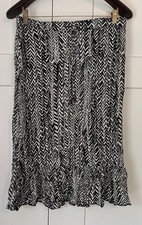Women s Sag Harbor Elastic Waist Skirt M