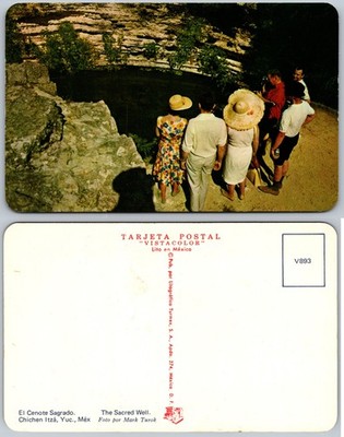Sacred Well Chichen Itza Mexico Postcard