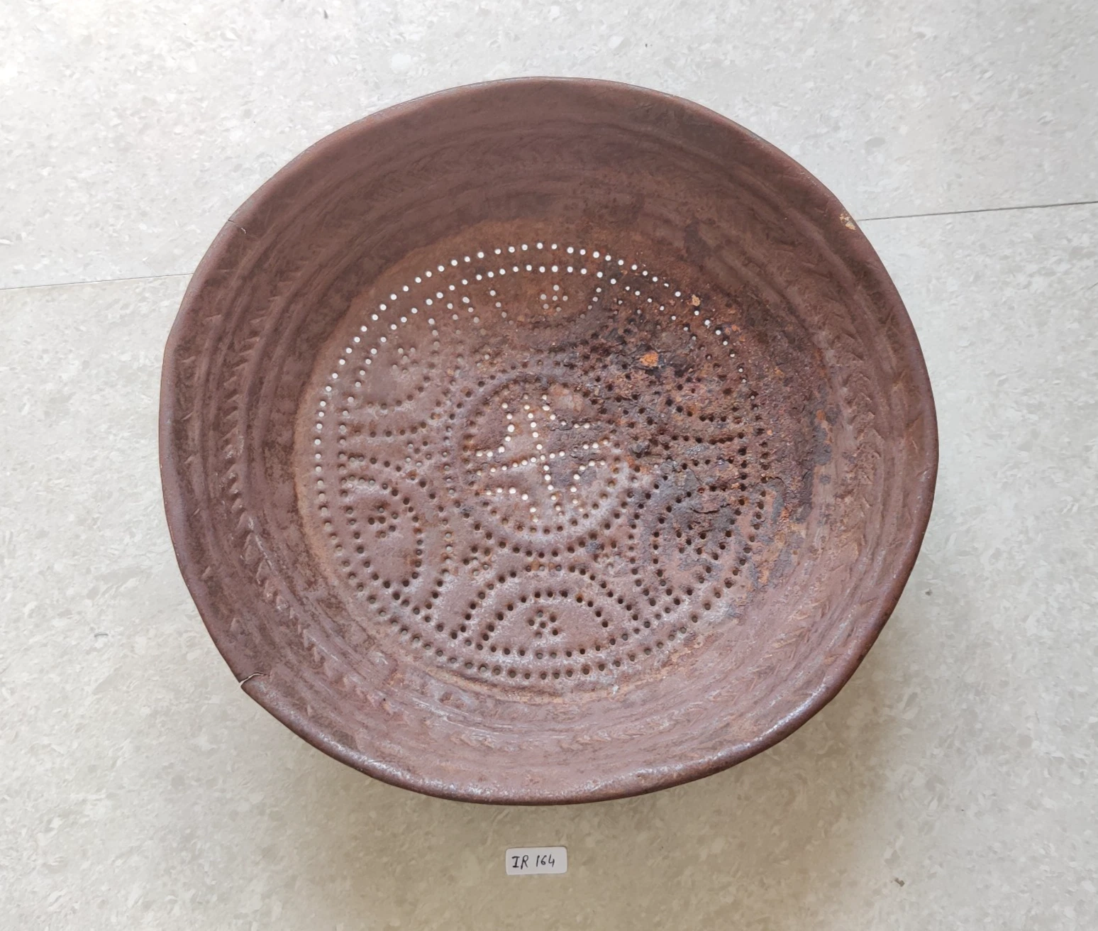 1920s Vintage Primitive Handcrafted Iron Strainer Kitchen Decorative Old IR164
Opens in a new window