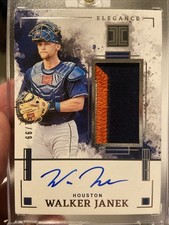 2025 Impeccable RC Walker Janek Elegance 3 CLR PATCH AUTO On Card 91/99 ASTROS