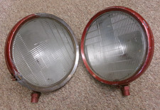 1929 1930 Chevy Headlight Assemblies Original Gm Guide Twilite Pair Car Truck