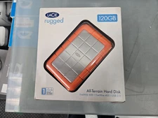 LaCie Rugged Hard Drive 120GB Portable External Hard Drive