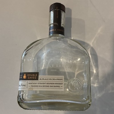 Woodford Reserve Double Oaked Bourbon Empty Bottle & Cork Unrinsed Whiskey