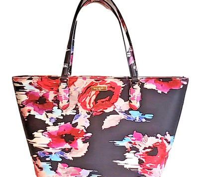 Kate Spade Tote  Blurry Floral Small Dally Laurel Way Handbag Great Condition