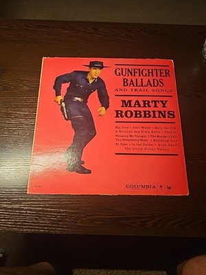 Marty Robbins Gunfighter Ballads And Trail Songs Vinyl LP 1959 CL