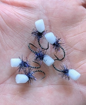 6 Zylinder Forellen Buzzers Emerger Buzzer Fliegen Größe 10