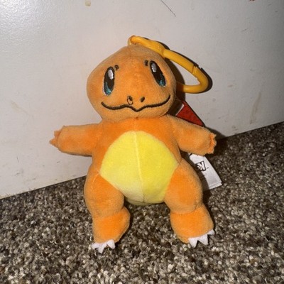 2024 Pokemon 4''Charmander Plush Clip-On Backpack Travel Bag Belt