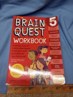 Brain Quest Workbook: Grade 5 - Paperback By Heos, Bridget New, not used