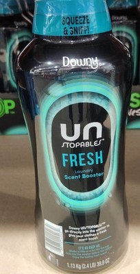 Downy Unstopables Scent Booster Beads Fresh 39.9 oz In-Wash Laundry