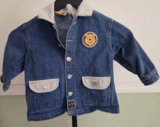 Y2K Pooh 100 Acre Collection Denim Jacket 2T Winnie the Pooh Vintage
