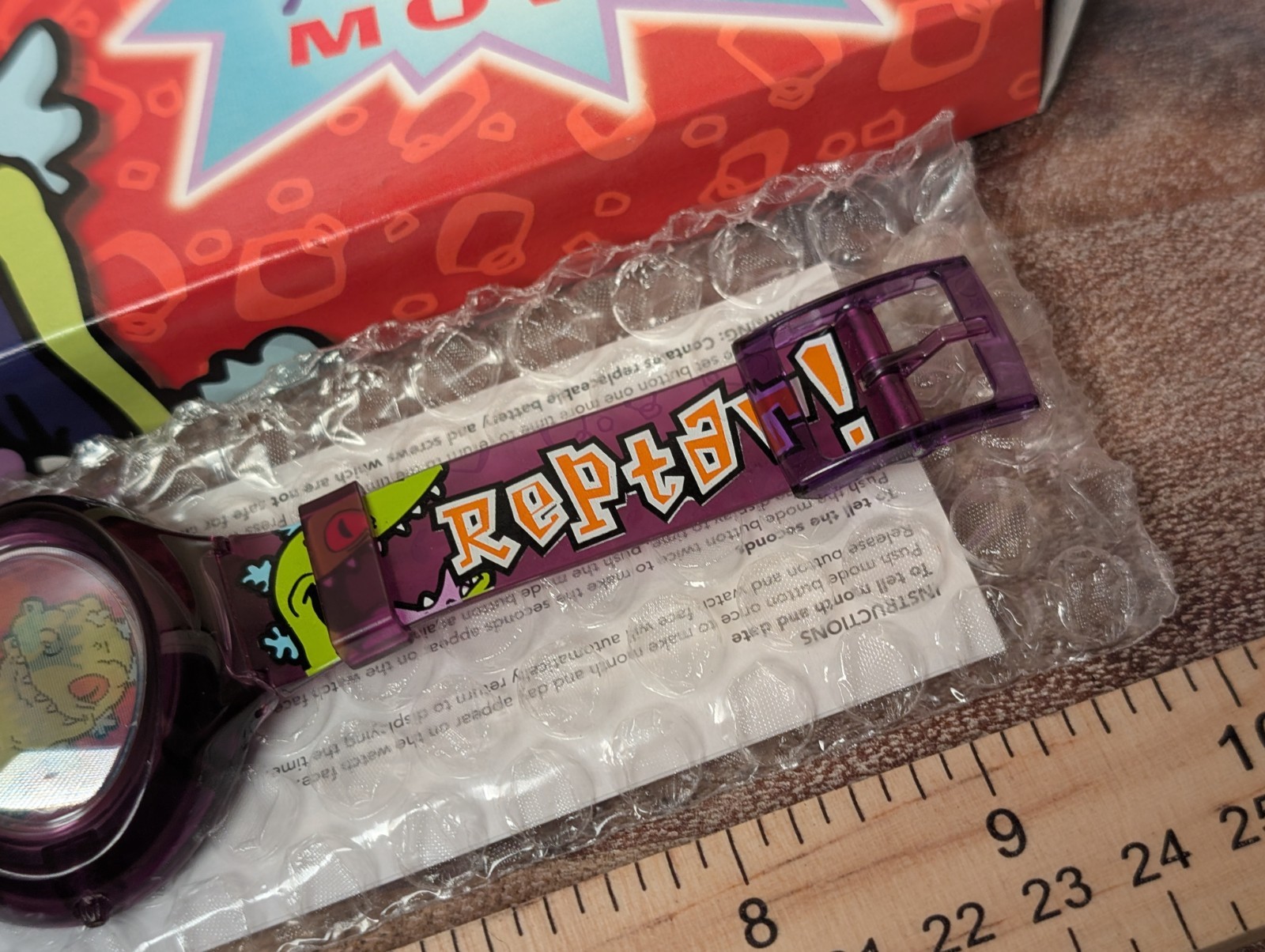 Burger King ~ The Rugrats Movie Watch Animated Action