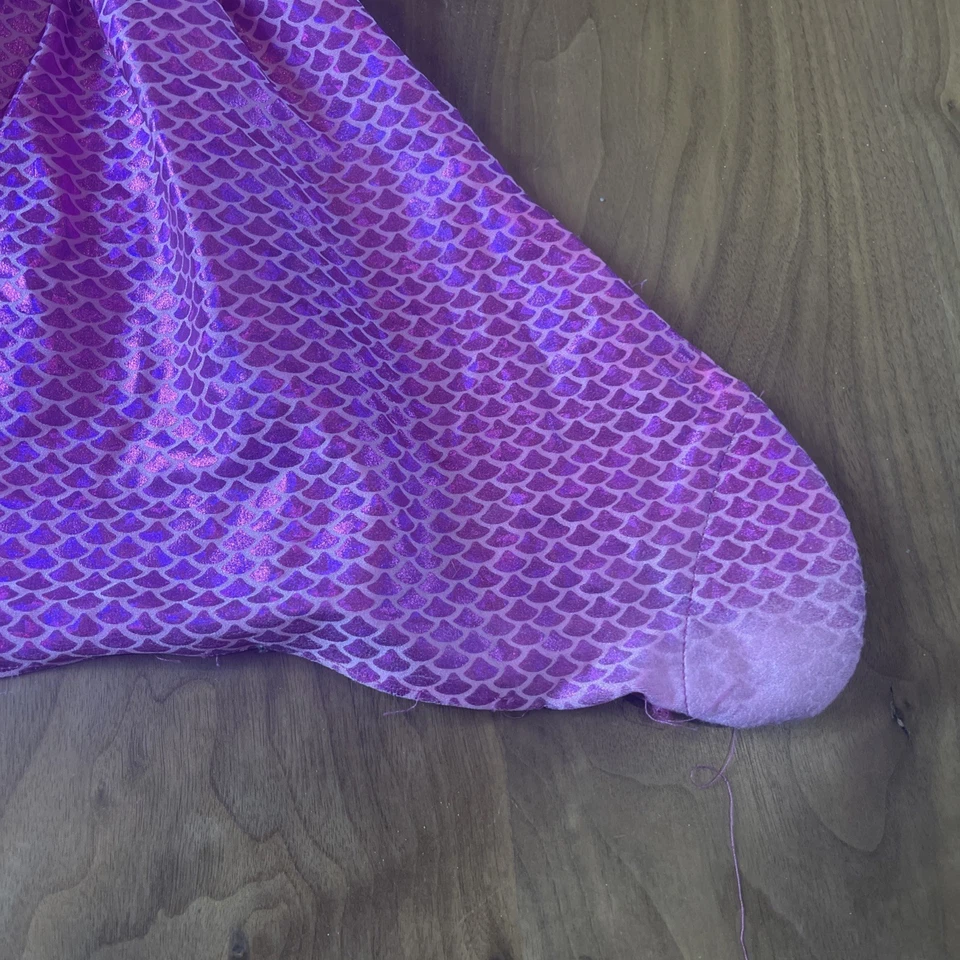 LITTLE MERMAID TAILS BOUTIQUE Skirt Tail Costume Glitter Size 4T PINK RARE HTF ✨ - Image 4 of 4