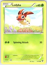 Ledyba 6/146 Common XY Base Set Pokemon Lightly Played