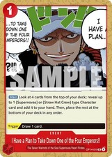 One Piece - I Have a Plan to Take Down One of the Four Emperors!! - OP14-019