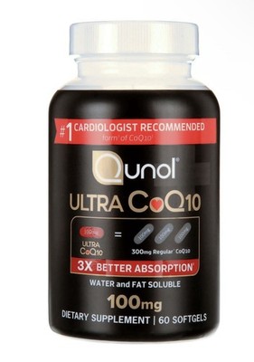 Qunol Ultra CoQ10 100mg 3X Better Absorption Total 60 Softgels EXP2027 *READ*