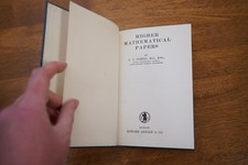 MATHS: C J Cozens - Higher Mathematical Papers - 1940 Edward Arnold HB no DJ