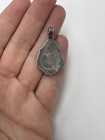 Zuni Sterling Silver 925 Mosaic Inlay Pendant Signed — photo 4