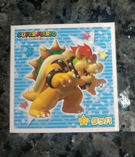 Super Mario Sticker "020 Koopa" Holographic Sticker Japan Limited