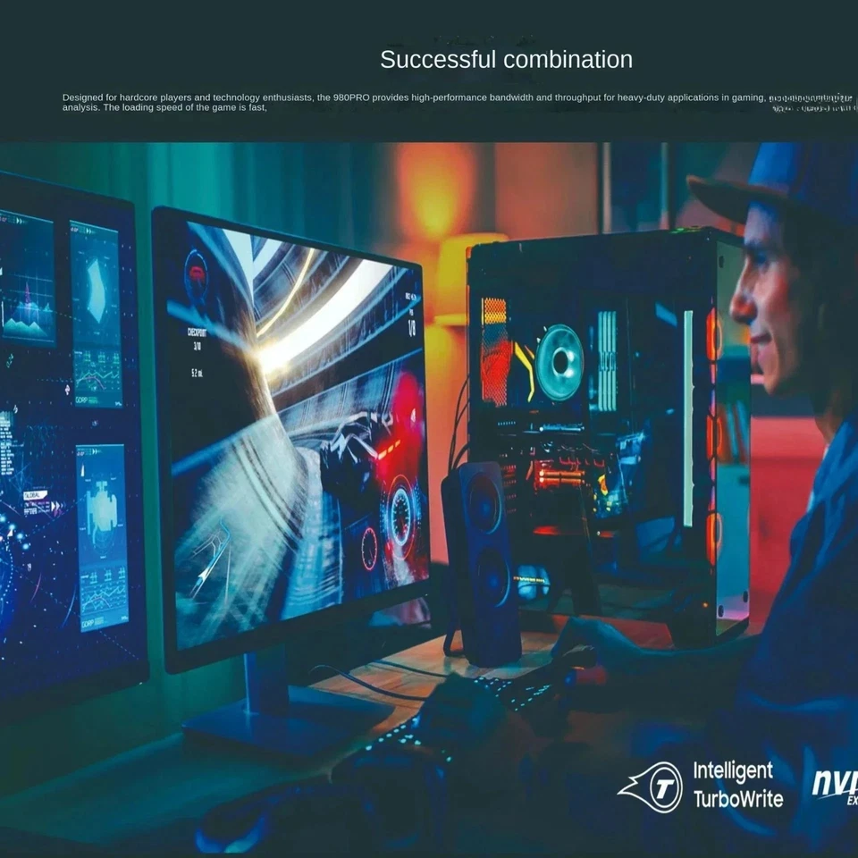 990 Pro 4TB NVMe M.2 PCIe 4.0 SSD - Ultra Fast Read 7450MB/s PS5 PC - Image 4 of 4