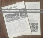 CHAMPIONS Football Annual 1970s Picture Aston Villa Division Three 2 Pages