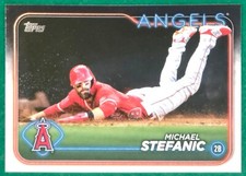 Michael Stefanic - 2024 Topps Update #US219 - Los Angeles Angels Baseball Card