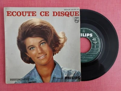 SHEILA 45 Tours " Ecoute ce Disque " Testé. Port gratuit. - Photo 1/2