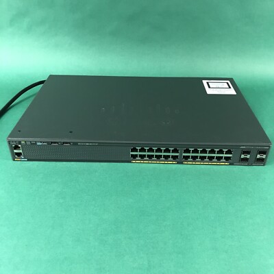 Cisco Catalyst WS-C2960X-24TS-L 24 Port Gigabit  Network Switch