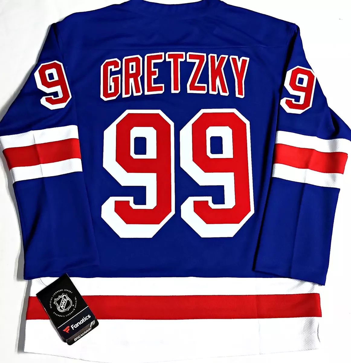 Jersey Fanatics Breakaway Vintage NHL Edmonton Oilers Home Wayne Gretzky