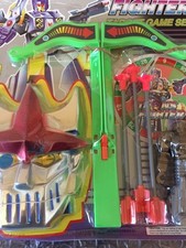 1992 Transformers KO Knock Off Trans fighter Target Game Set Rare Look