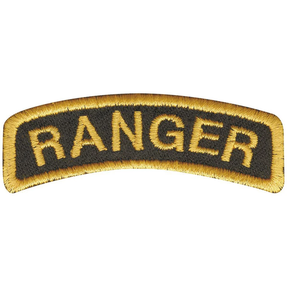 FAN-OMENAL AUFNÄHER - RANGER - 04783 - Gr. ca. 7,5 x 1,7 cm - Patches Stick Applikation