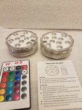 Submersible LED Lights, Pack Color Changing B