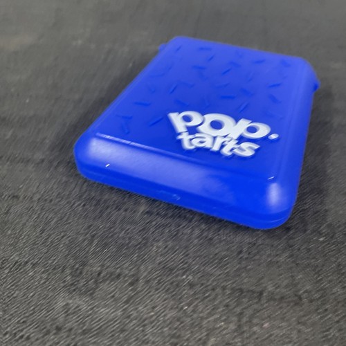 2011 Kellogg's Pop Tarts Blue Storage Container Holder Case - Picture 5 of 14