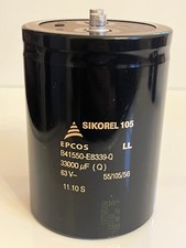 33000UF  63V  EPCOS  SIKOREL 105  B41550-E8339-Q   PREMIUM  CAPACITOR      fcd3g