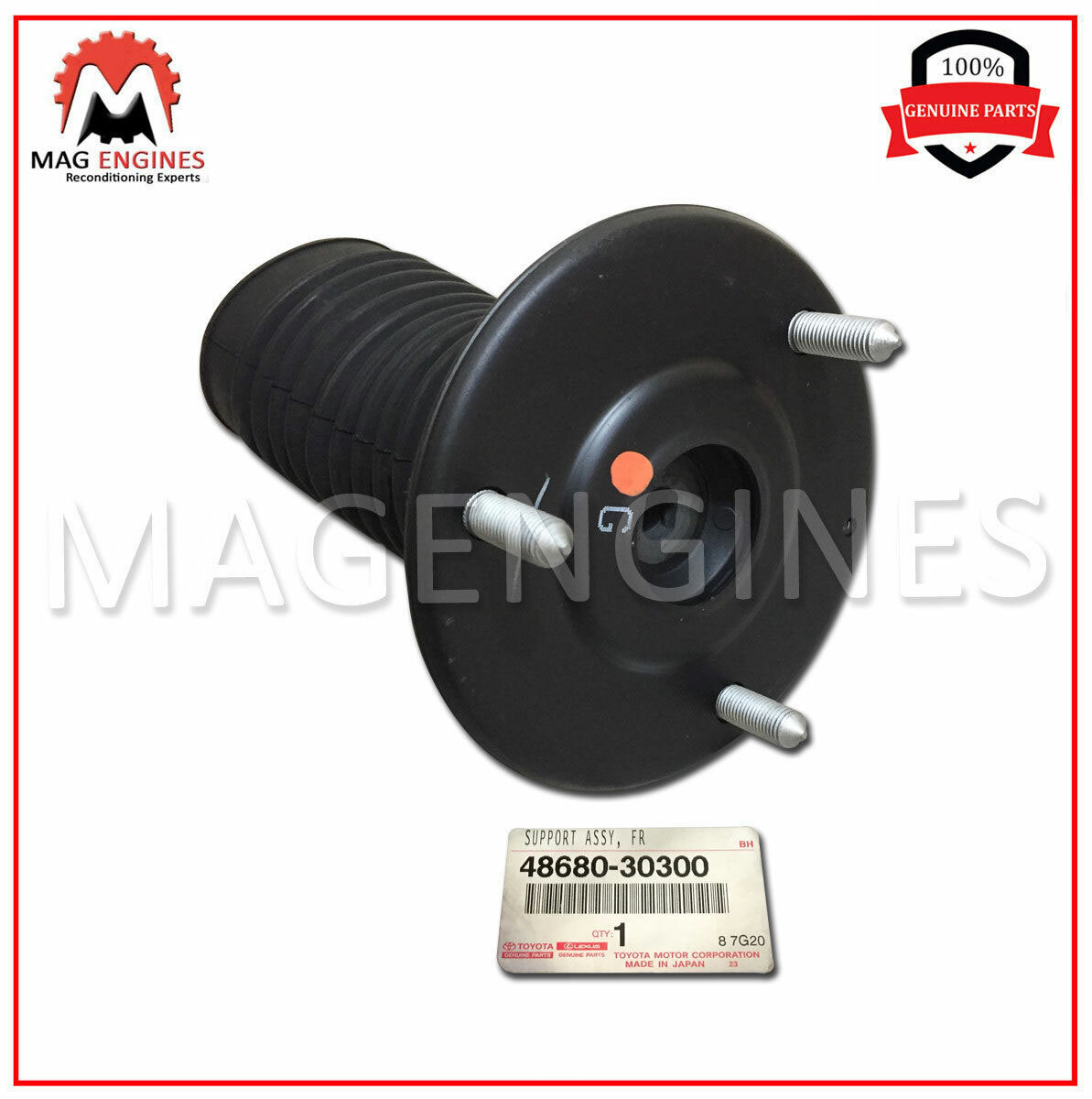 48680-30300 GENUINE OEM SUPPORT ASSY, FRONT SUSPENSION 48680-30300 GENUINE OEM SUPPORT ASSY, FRONT SUSPENSION