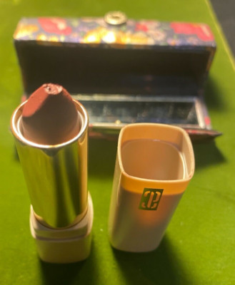 Vintage Avon Lipstick Case With Mirror & lipstick