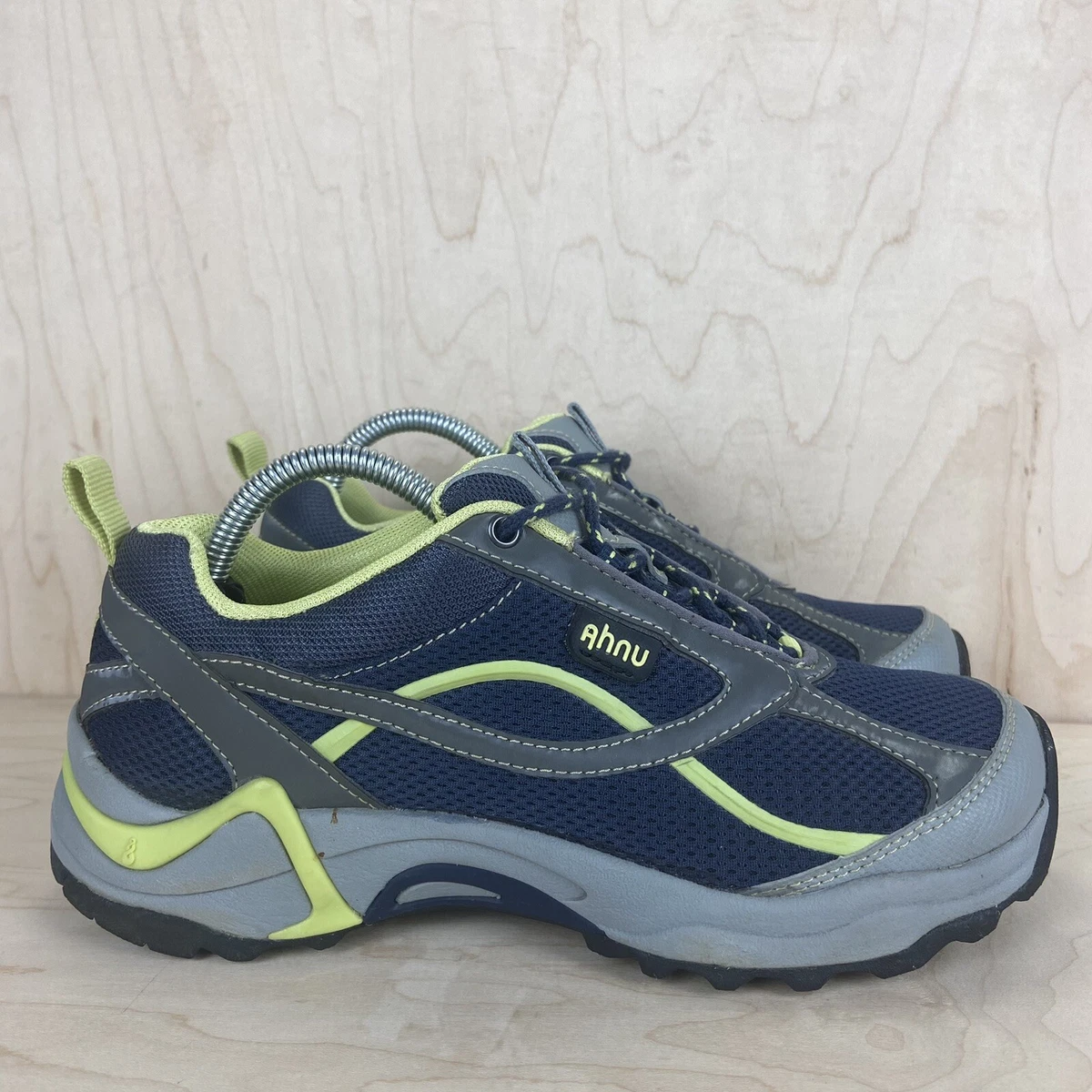 Ahnu Sugarpine Air Mesh Trail Shoes Womens 6 Blue Grey Athletic