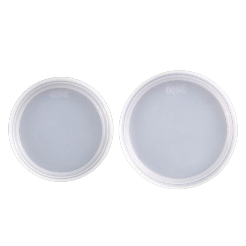 Round Base Silicone Mold for DIY UV Epoxy Resin Casting and Decor