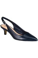 Bella Vita Scarlett Slingback Pumps Navy