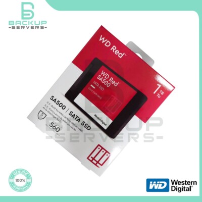 Western Digital WD Red SA500 500GB NAS SATA SSD, Internal M.2