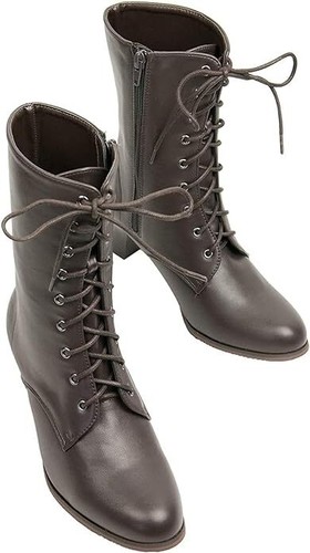 Japanese Women's Kimono Hakama Boots 9 Shoelaces Hools 3 Colors Japan New - Picture 13 of 19