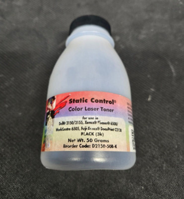 VERSIEGELT Static Control schwarzer Toner Nachfüllpack D2150-50B-K