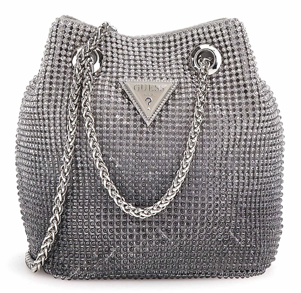 Pochette De Soirée GUESS Holiday Shine Mini Black - Parfaite Pour Vos Sorties