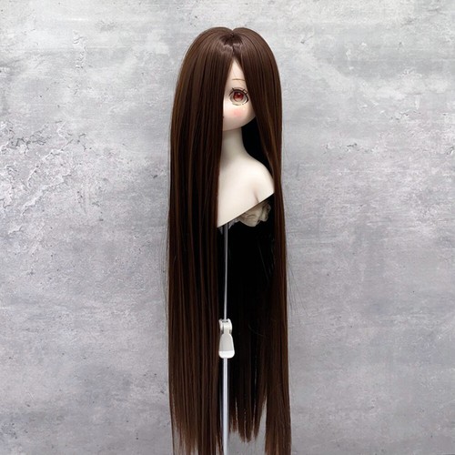 Lange glatte BJD Haar Perücken für 1/3 1/4 1/6 Kugelgelenk Puppenzubehör Perücken - Bild 51 von 65