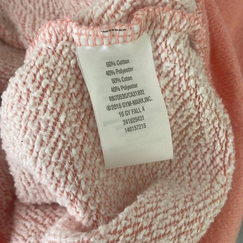 Gymboree Coral Full-Zip Hoodie with Sequin Detail Size Medium - Picture 4 of 7