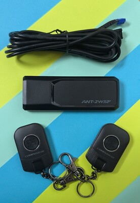 Compustar Two 2WR5R-SF 2-Mile LED Remotes + ANT-2WSF + 4-6 Cable