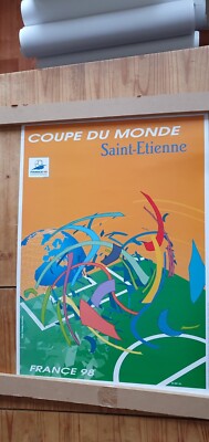 Ensemble de 11 affiches officielles de la Coupe du Monde