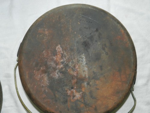 RARE VINTAGE CABELA'S CAST IRON 14 CAMP OVEN with SELF BASTING LID - Picture 2 of 12