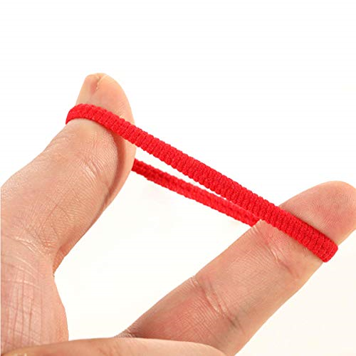 200 PCS Elastic Hair Ties Band Rope Ponytail Scrunchies Hair Holder for Girls - Picture 5 of 5