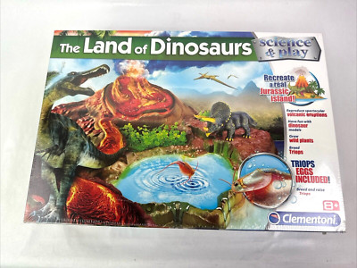 The Land of Dinosaurs by Clementoni Science & Play NIB